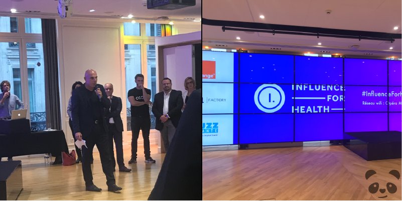 pandalab_sas's tweet image. Pandalab était présent lors de l'évènement #InfluenceForHealth. Merci aux intervenants pour ce moment de partage ! @buzzesante @OrangeHCare @RCAFactory @Speroni_Florent @jmginet @CZacharopoulou @SaveyAlexia