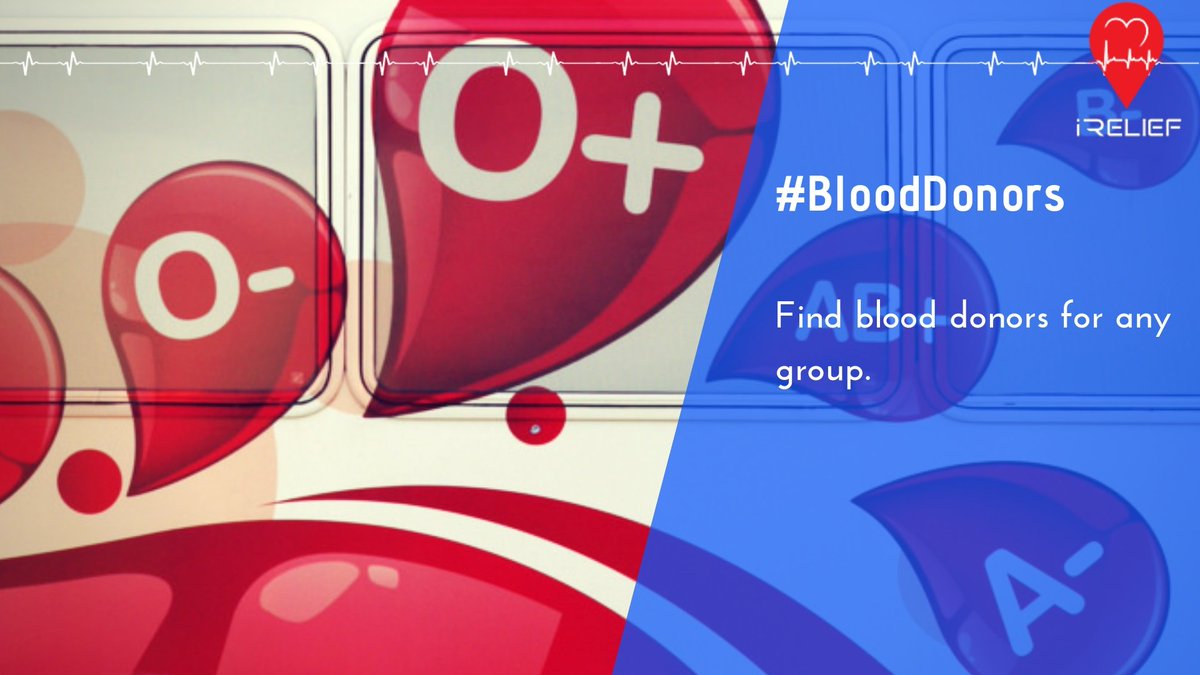 iReliefServices's tweet photo. Looking for AB+ blood donors? Or any other group?
Why go anywhere else when you can find blood donors for any group on #iRelief . https://t.co/UReEqGMiKK
#BloodDonor #FindBloodDonors #GetBlood #BloodFindingApp https://t.co/JHQZVxKcIA
