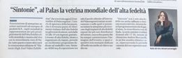 Oggi è il grande giorno....tra qualche minuto Sintonie High-End Video Exhibition 2018 aprirà al pubblico. 
Tutta la stampa locale parla dell'evento nazionale di alta fedeltà. Ecco le uscite di OGGI su:
👉 Il RESTO DEL CARLINO
👉 CORRIERE DI ROMAGNA
#ufficiostampa #barbaradelfallo
