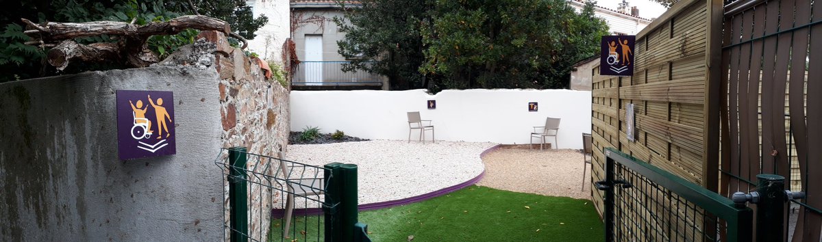 SielBleu85's tweet photo. #Jardintherapeutique Venez découvrir #StimulZ  #JourneeMondialeAlzheimer  @GrAssSielBleu @nicolas.reydel.9  @VilleDesSables #ResidenceLeBourgenay merci @Idjardin85 @CENSTIMCO https://t.co/OQGLyAm1B9