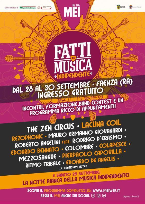 FATTI DI MEI – Le Interviste aspettando il MEI di FAENZA dal 28 al 30 settembre allinfo.it/wp/2018/09/21/…