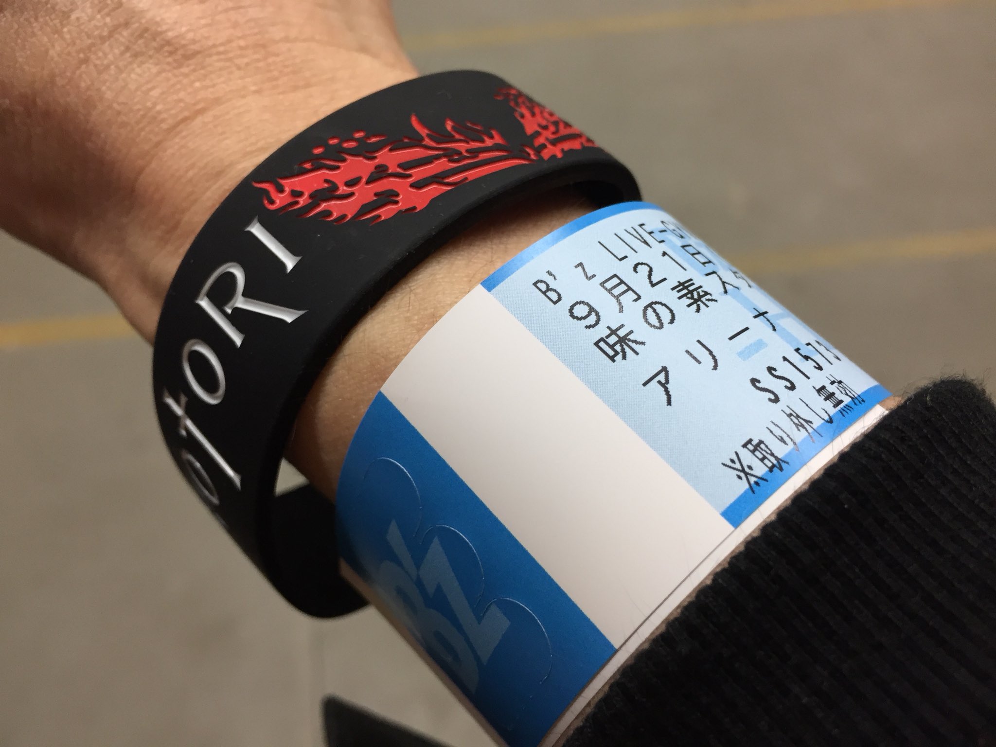 希少❗ B´z 30th ! SCENES限定！ ブレスレット-