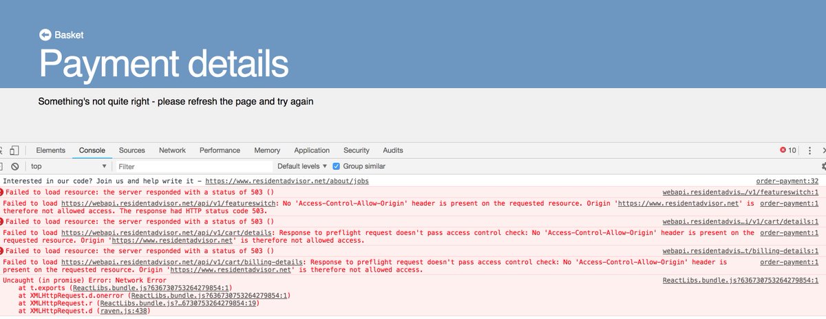 sjbriggs14's tweet photo. @residentadvisor website is broken. WHY WON'T YOU TAKE MY MONEY https://t.co/DE8TSRyLmN
