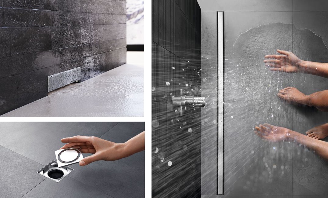 Geberit_PT's tweet photo. Boa sexta-feira com as Soluções #Geberit para uma casa de banho melhor: três propostas de #design para terminar este quente #verão2018 com uma refrescante #duche de pavimento 😅🚿 https://t.co/YrLqReNNiB https://t.co/KDv0p1dU9X