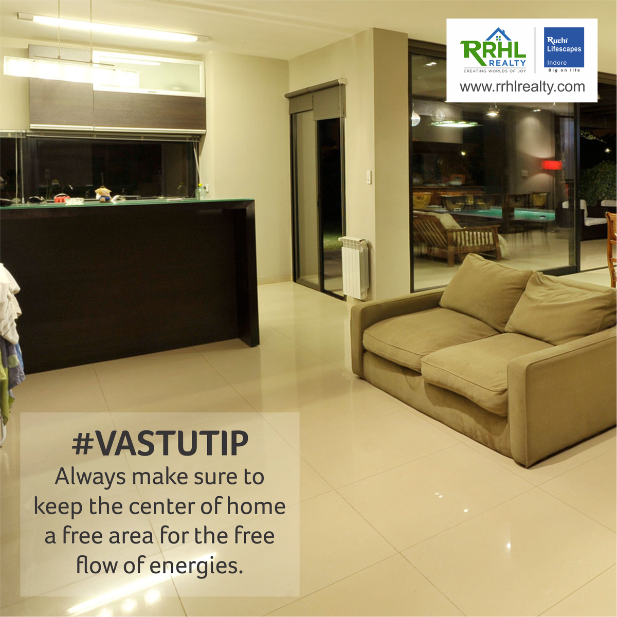 RuchiIndore's tweet photo. #VastuTip #TipOfTheDay #RuchiLifescapesIndore https://t.co/tZqesKpi7r