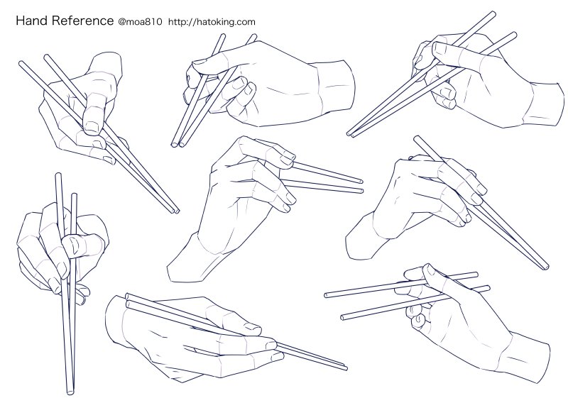 Moa お知らせ トレスokな手のイラスト資料集に 握り拳2 Clenched Fist2 を追加しました T Co wjw0jtjn