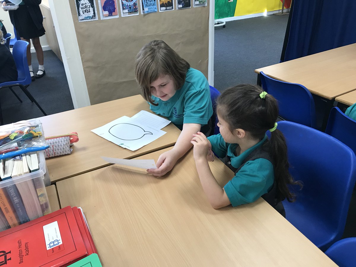BoughtonHeath's tweet image. Year 6 and reception working together #buddies #gettingtoknoweachother