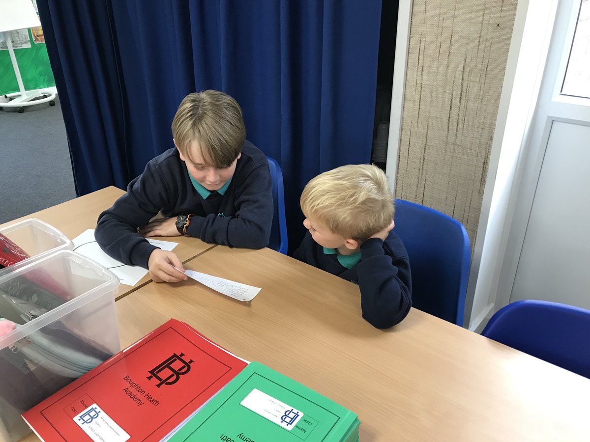 BoughtonHeath's tweet image. Year 6 and reception working together #buddies #gettingtoknoweachother