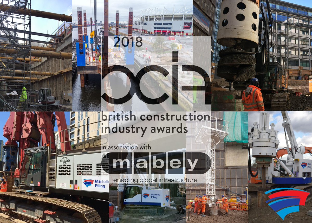 MartelloPiling's tweet photo. We are proud to be supporting this year's British Construction Industry Awards. A great event bringing together the industry to celebrate teamwork and some very prestigious projects. #bciaawards #construction #piling #prestigiousprojects https://t.co/nAgNTG6Xoc