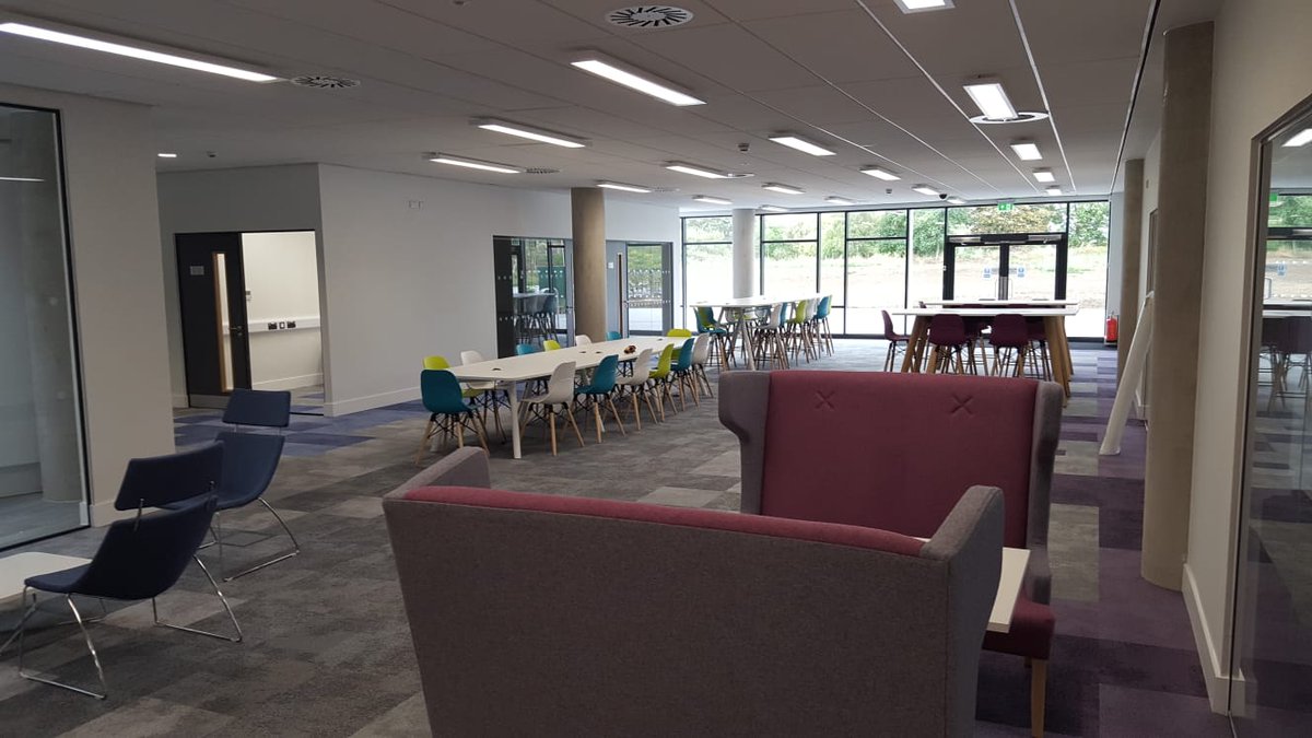 tc_futureleader's tweet photo. Extremely proud to see the new business School at the University of Gloucestershire completed in time for the students arrival this September. Congratulations to all involved. https://t.co/iwSHFxHfGn