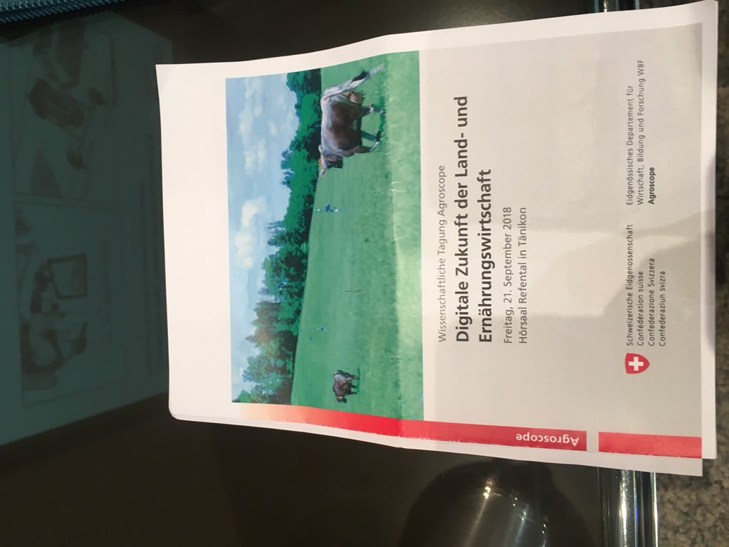 RobertFinger1's tweet image. Digitale Zukunft der Land- und Ernährungswirtschaft. Tagung @Agroscope #Taenikon Francisco Klauser @UniNeuchatel zu Drohnen in der Landwirtschaft