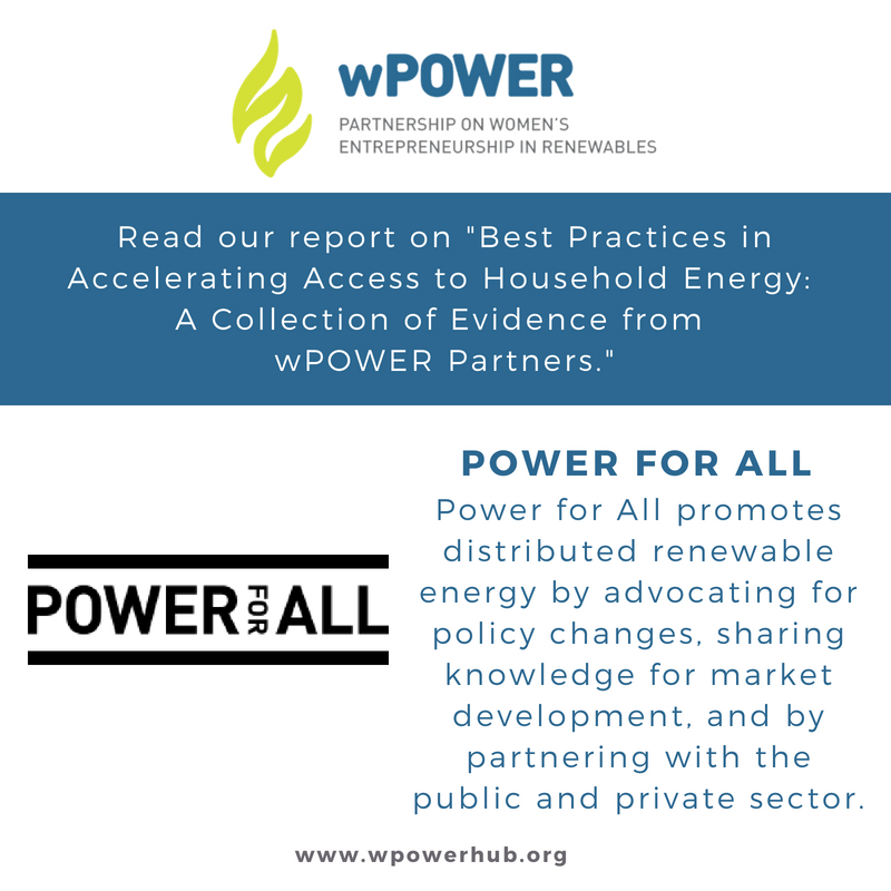 Thank you <a href="/Power4All2025/">Power for All</a> for featuring in our report on “Best Practices in Accelerating Access to Household Energy.” Your inspiring case study is on page 55! Download the report here: wpowerhub.org/best-practices… #wPOWERBestPractices