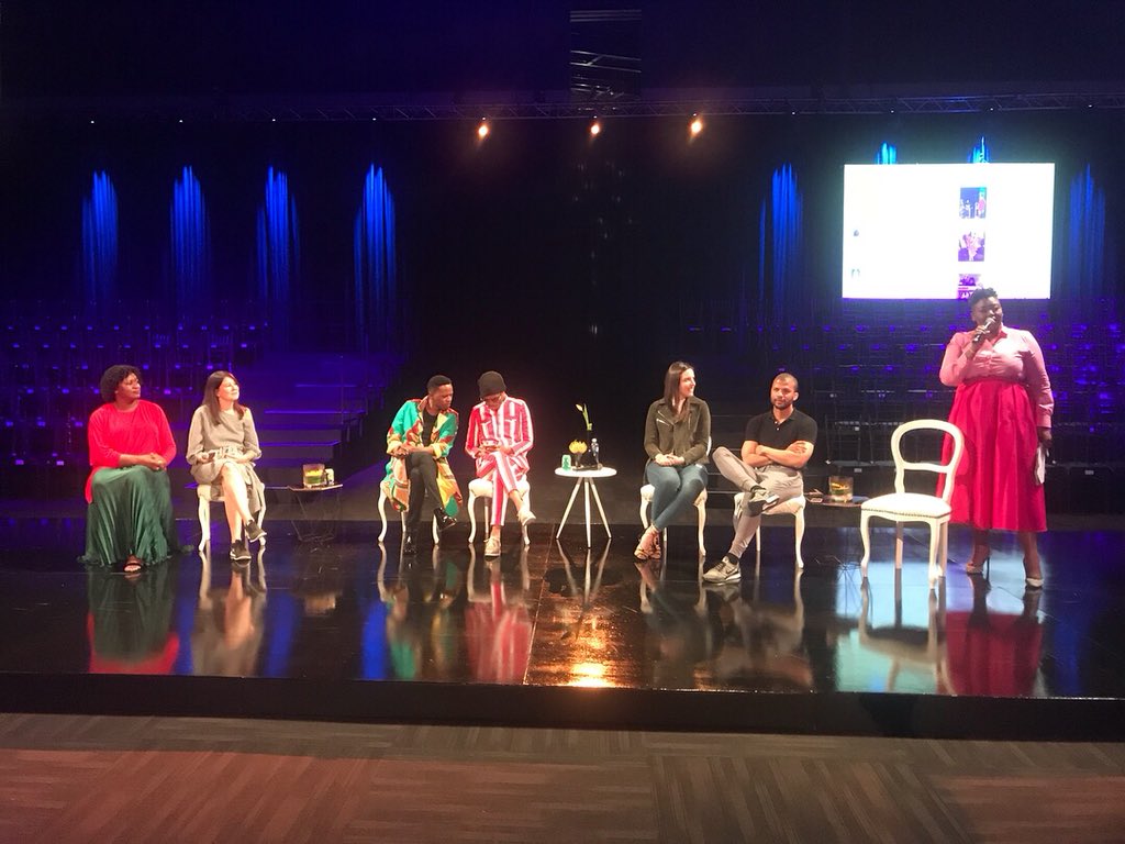 MonteOzAfrica's tweet photo. #DFFCHAT2018 - All Panelists Seated For the @Dbnfashion_fair Panel Discussion on the Said Topic “Building a Brand in the Fashion Industry” 🇿🇦 #DFF2018 https://t.co/McavVbuel4