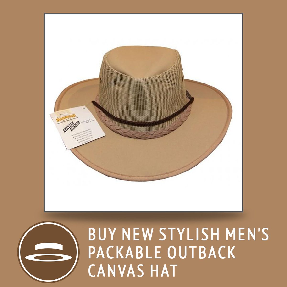 Buy New Stylish Men's Packable Outback Canvas Hat just at $110

elinashatboutique.com/products/berto

#hat #menshats #hatsshop #hatsshopping #hatsonline #buyhats #buyhatsonline #stylishhats #trendyhats #fashion #fashionnova #fashionblogger #mensfashion #mississaugafashionweek #fashiontoronto