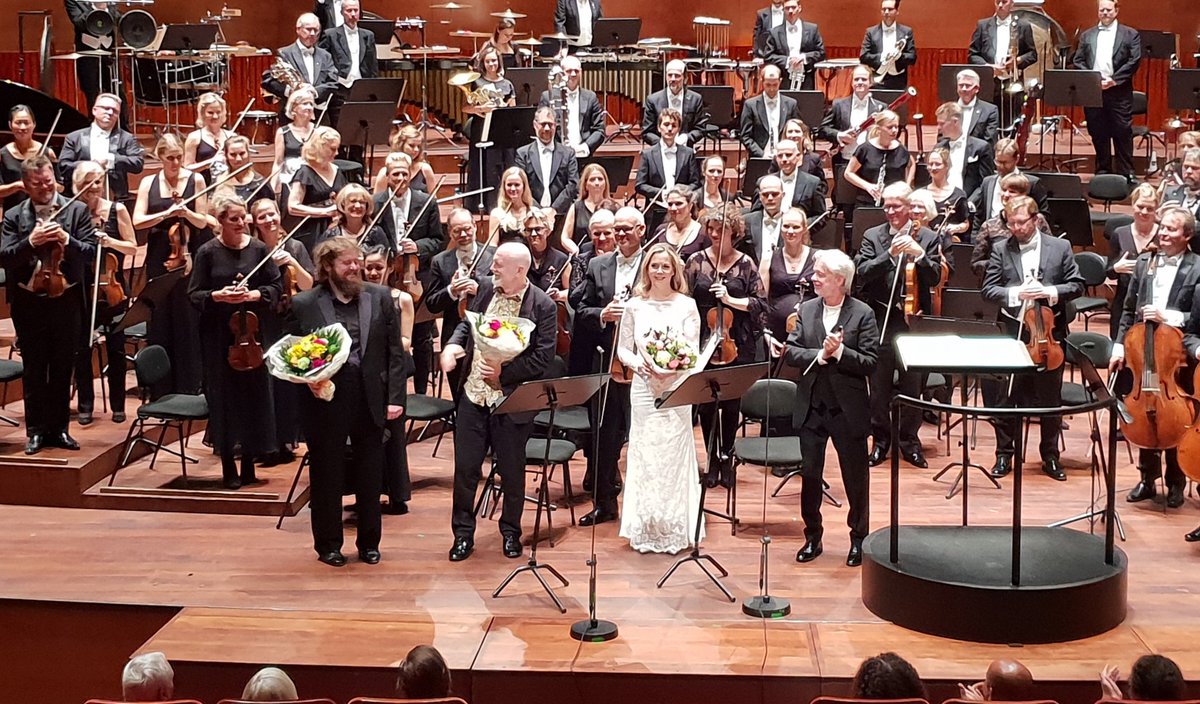 Boosey_Hannah's tweet photo. Wonderful Danish homecoming for music from @brettdeanmusic 's Hamlet with @fatboyclayton on top form as ever, now to Malmo for @TurnageTime feature at Hakan Hardenberger's home town festival, Scandinavian adventures continue https://t.co/uIT5SGYVfg