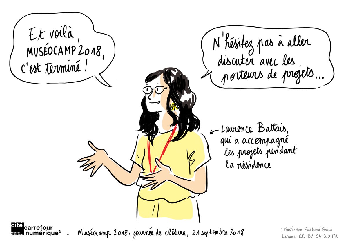 Journée de clôture pour #museocamp 2018 au <a href="/CarrNum/">Carrefour numérique²</a>, venez rencontrer les porteurs de projets !