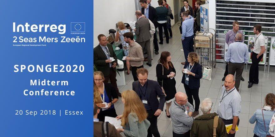 Interreg2Seas's tweet photo. #SPONGE2020 Midterm Conference in Essex was a great opportunity for several @Interreg2Seas projects to meet and promote their activities to their stakeholders. Well done to all partners! https://t.co/GOsHhWJzFZ
