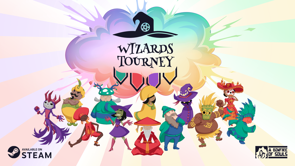 WizardsTourney's tweet photo. #WizardsTourney is out on Steam! 🧙‍♂️🧙‍♀️🔥💧❄️💨✨⚡️
https://t.co/eK48u0ax6N https://t.co/CYajiuYSbX