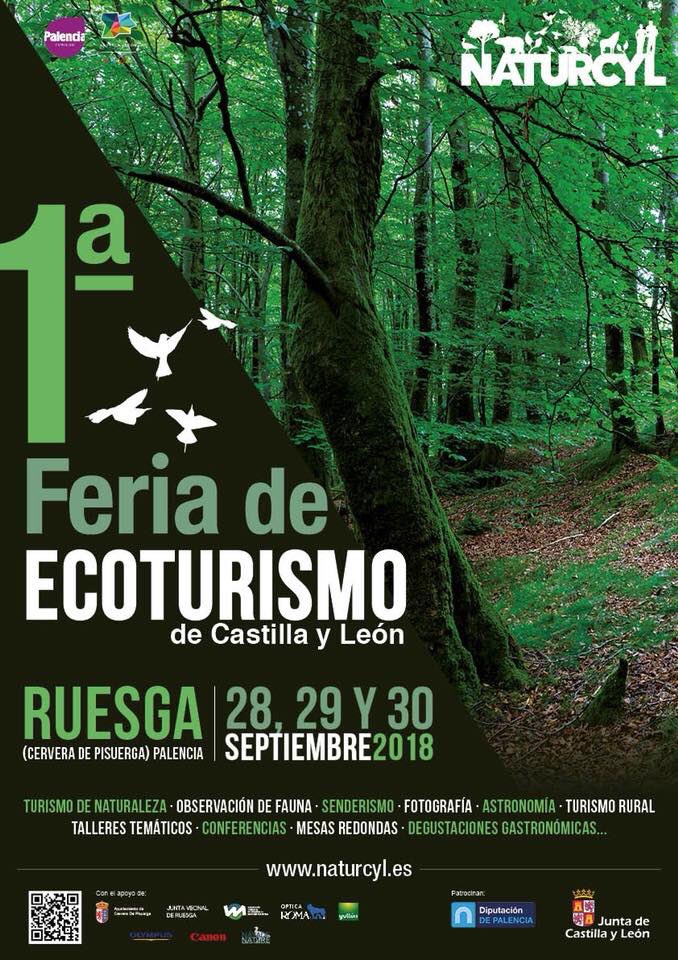 I Feria de Ecoturismo de Castilla y León en Ruesga del 28 al 30 de septiembre @NATURCYL1 ow.ly/fLLv30lBd9I #Palencia