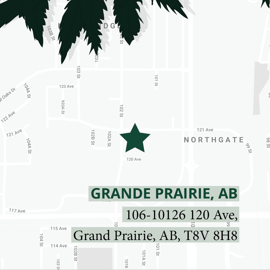 <a href="/modernleafca/">ModernLeaf</a>  is excited to announce the location of our flagship store in Grande Prairie! 🌿 Sign up to our newsletter for more information on future locations, grand openings and exclusive sneak peaks!