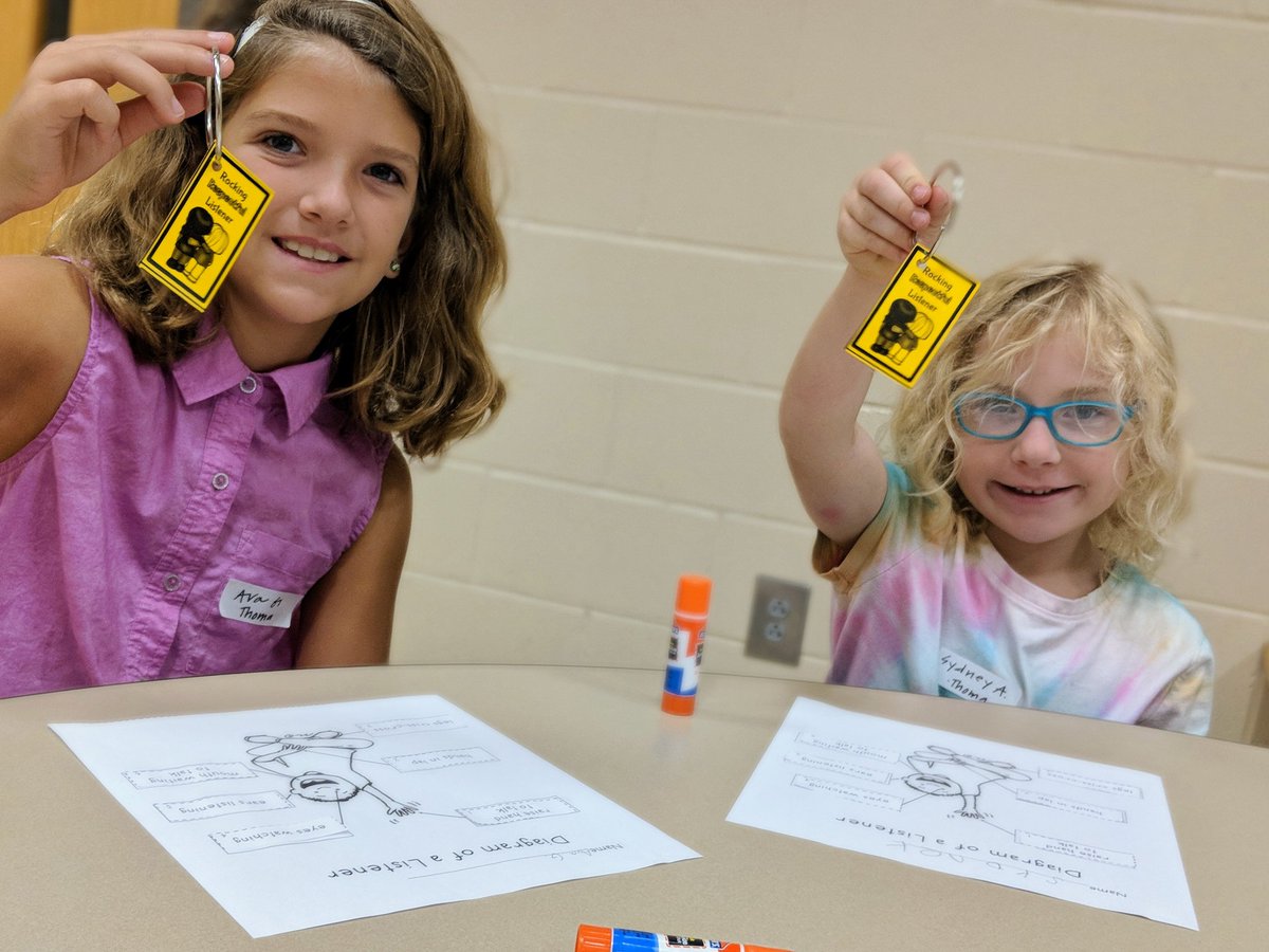 jen_young_'s tweet photo. Our elementary students have started learning about the Keys to Success, such as respectful listening. The Keys to Success were created based top employability skills. These will replace the traditional behavior section on the report card. #bwls2020 #InspireAndGuide @BWLSD https://t.co/hzoPR8sOei