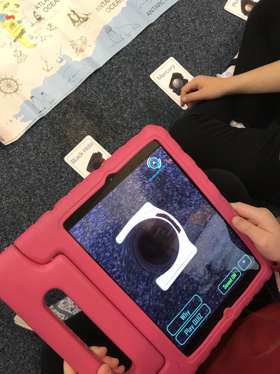 Katy_Kelly_'s tweet photo. Thank you so much @ruthmackay111 for P2/3’s amazing Science goodies from the #SLF18 🤩 we LOVED exploring the @AugmentifyIt app with the #spacecards @UHISTEM @TomnacrossP @STEMLearningUK https://t.co/3aSt6vGnUa