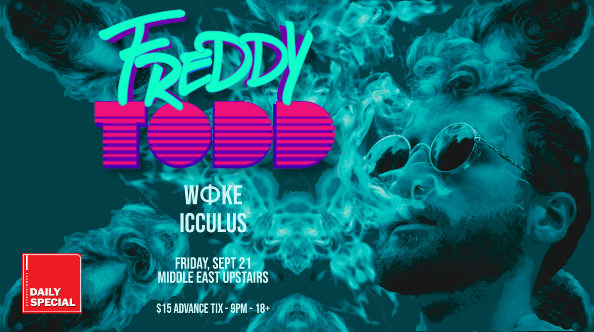 DailySpecialBos's tweet photo. You asked. We delivered. Now the time is finally here 🙌

#TONIGHT @freddytoddmusic will walk among us to drop that new "Chrondor" EP everyone's been buzzing about ⚡

Grab your tikkie 👉 https://t.co/8H22KzCW26 https://t.co/MIYWfhb2ZM