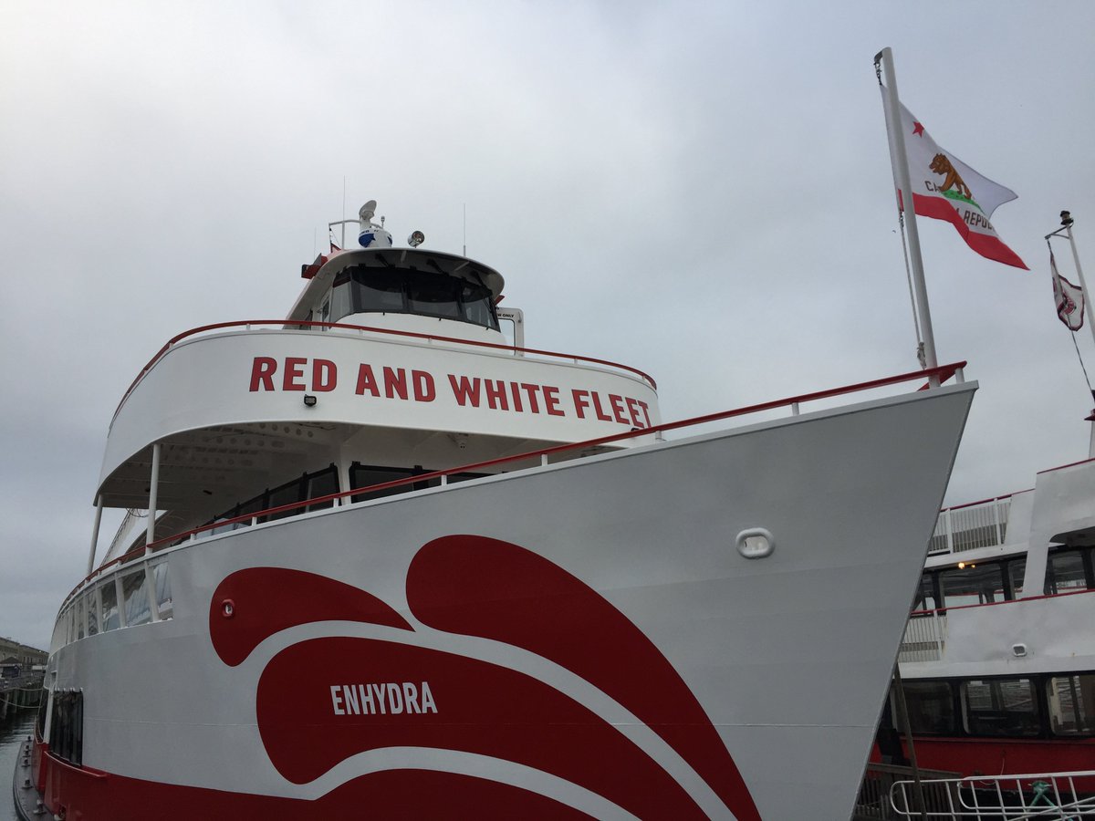 Imtra_Corp's tweet photo. Check out the new passenger vessel Enhydra. It’s operated by the Red & White Fleet of #SanFrancisco & is the largest hybrid powered passenger vessel built in the U.S. #IMTRA supplied #Libra doors, #Exalto wipers, and RGB neon #ropelighting > https://t.co/3eGqzjxdrw https://t.co/xBO1pG2cx5