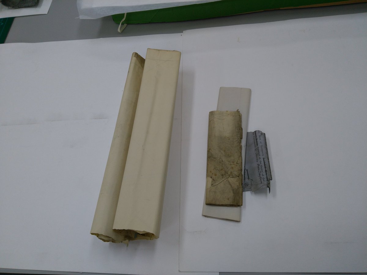 UKParlArchives's tweet image. The plans for Deptford Cattle Market is being worked on for one of our #MapMonday contributions. We will clean, flatten and repair before it is imaged and tweeted. #Surfacecleaning #PaperRepair #ConservationDiaries