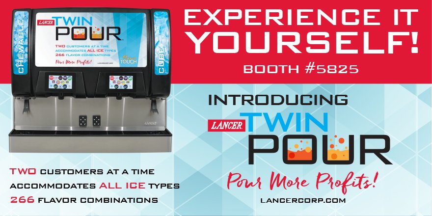 Join HOSHIZAKI and Lancer Corporation at the National Association of Convenience Stores Show Booth #5825 October 8-10
#NACSShow #NACS2018 #LancerCorp #Cstore #NACSDaily #Hoshizaki  #FoodService #BeverageDispenser #BestIceMachines #HoshizakiAmerica  #IceMaker