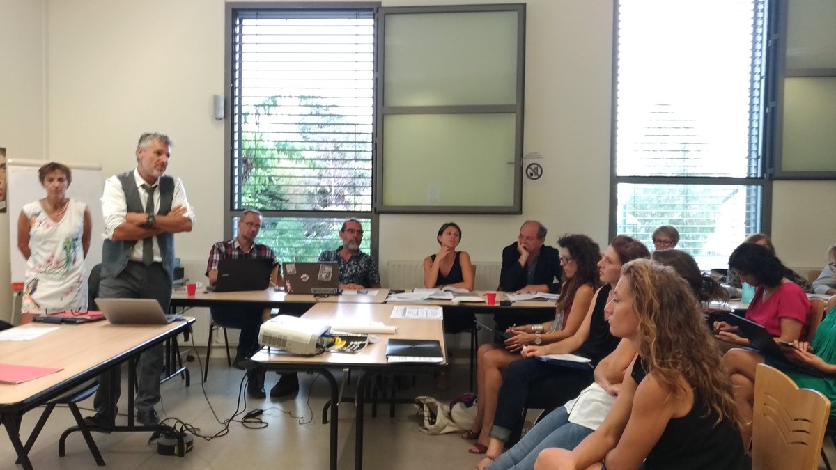EafcLyon's tweet photo. Aujourd'hui, #rentrée des conseillers en développement et des chargés de mission de la @cardielyon  #eduinov https://t.co/GtFxeDltV5