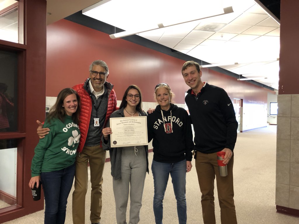 Roger_Arbabi's tweet photo. So proud of Zoe Heiden to represent PCHS at the Congress of Future Science and Technology Leaders. #PCSDproud https://t.co/KNpKobGdy1