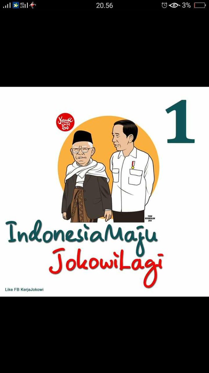 mulusmulyadi123's tweet photo. Indonesia maju 1 periode lagi
#JokowiLagi 
#JokowiMarufAmin2019 
@jokowi @ukki_rizki @NazarudinLuthfi @AhmadMunsip https://t.co/dbVAzjD9HS