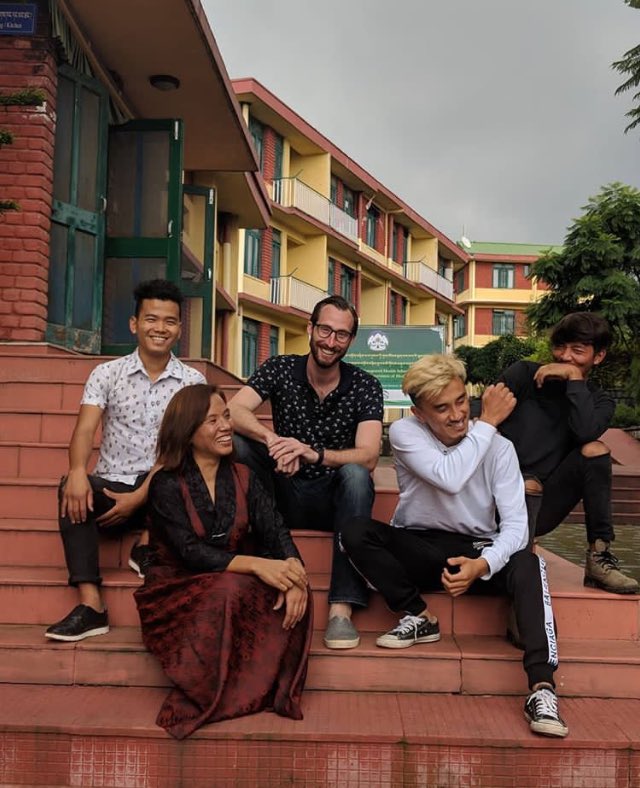 ixoworld's tweet photo. Meet @jwadejeremy founding director of @JSiEin He supports entrepreneurs in the Tibetan community-in-exile in India. 2018 is their 4th year, pictured with him is their 4th batch of entrepreneurs. This is Jeremy's impact. Whats yours? #JSiExTEDi #myimpact #ixo https://t.co/YSInG2MoU2