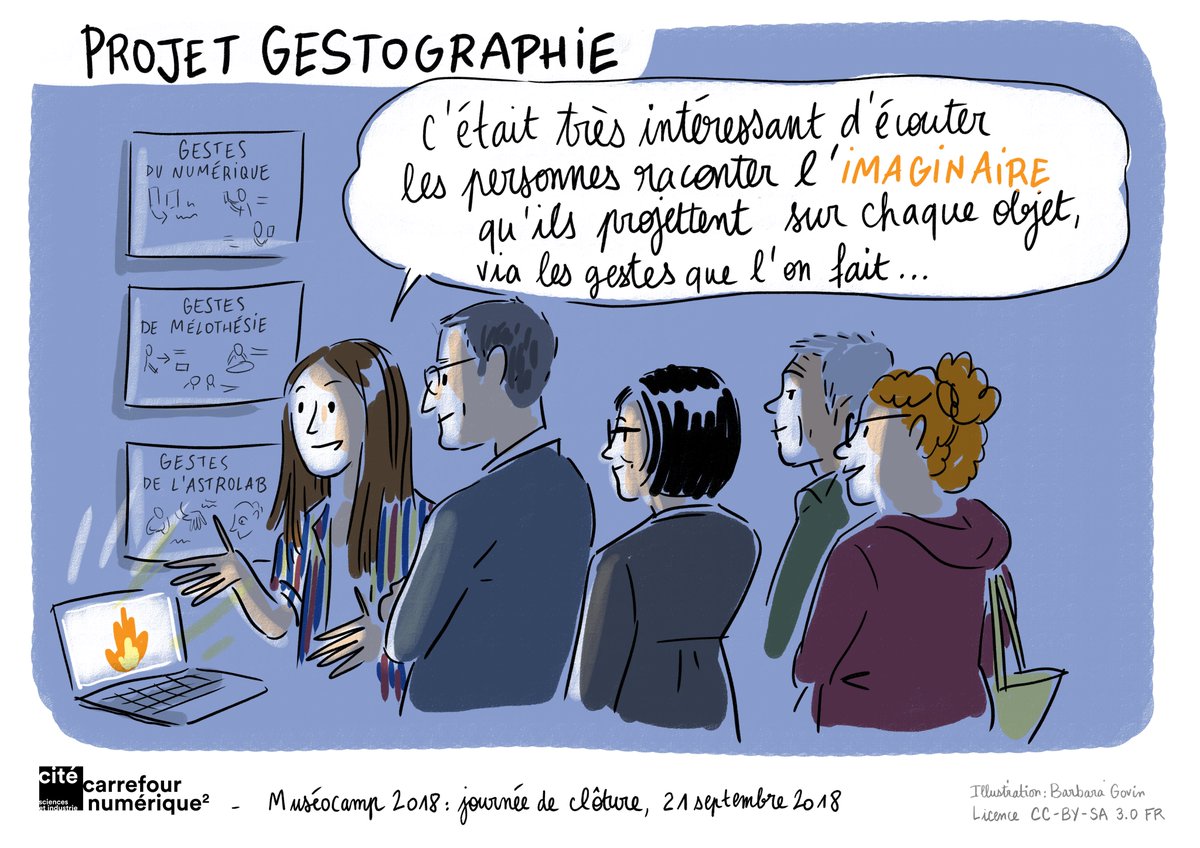 Que racontent nos gestes ? Explorons ce qu'ils nous disent avec le projet #Gestographie du <a href="/studio_accolab/">Acco{lab}</a>, au <a href="/CarrNum/">Carrefour numérique²</a> ! #museocamp