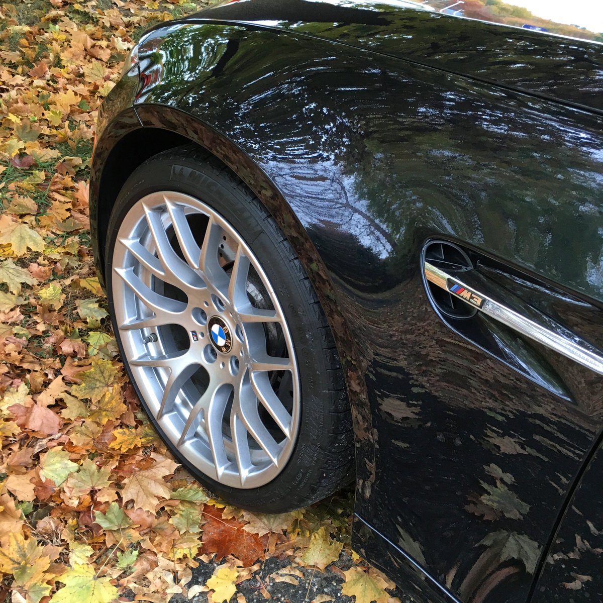 BMWofWaterbury's tweet photo. Check out this iconic BMW M3 Comp Coupe soaking up the fall foliage - the leaves are changing here already and we're gearing up for another gorgeous CT Fall season! #fall #foliage #litchfieldhills #newhavencounty #bmw #M3 #MPerformance #ultimatedrivingmachine #ctmixmaster https://t.co/QnrWbF9I3c