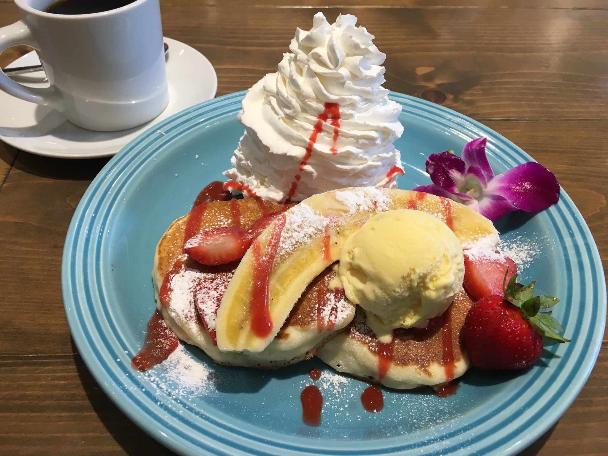 Foodie パンケーキでティータイム 私はシンプル派です ラナイカフェ イオンモール和歌山店 073 453 86 和歌山県和歌山市中字楠谷573 イオンモール和歌山 1f T Co Elspz6yz3k T Co Goopn0ry0y Twitter