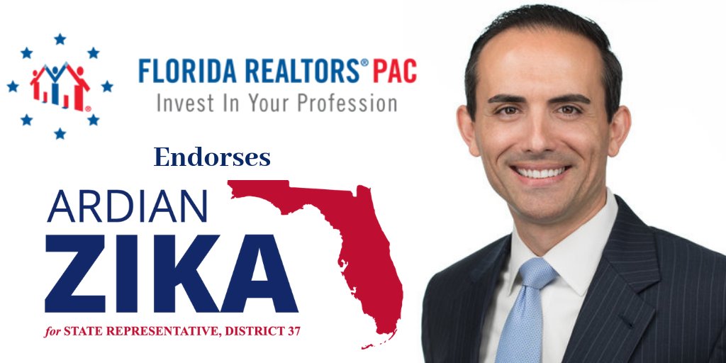 FloridaCapitol's tweet photo. RT @ArdianZika: Honored to receive the endorsement of the Florida Realtors PAC. Grateful to have the support of realtors in the community. #ArdianZika #FloridiansFirst @FloridaRPAC @FloridaRealtors #FlaPol #PascoProud https://t.co/faCz8TFXKT #sayfie
