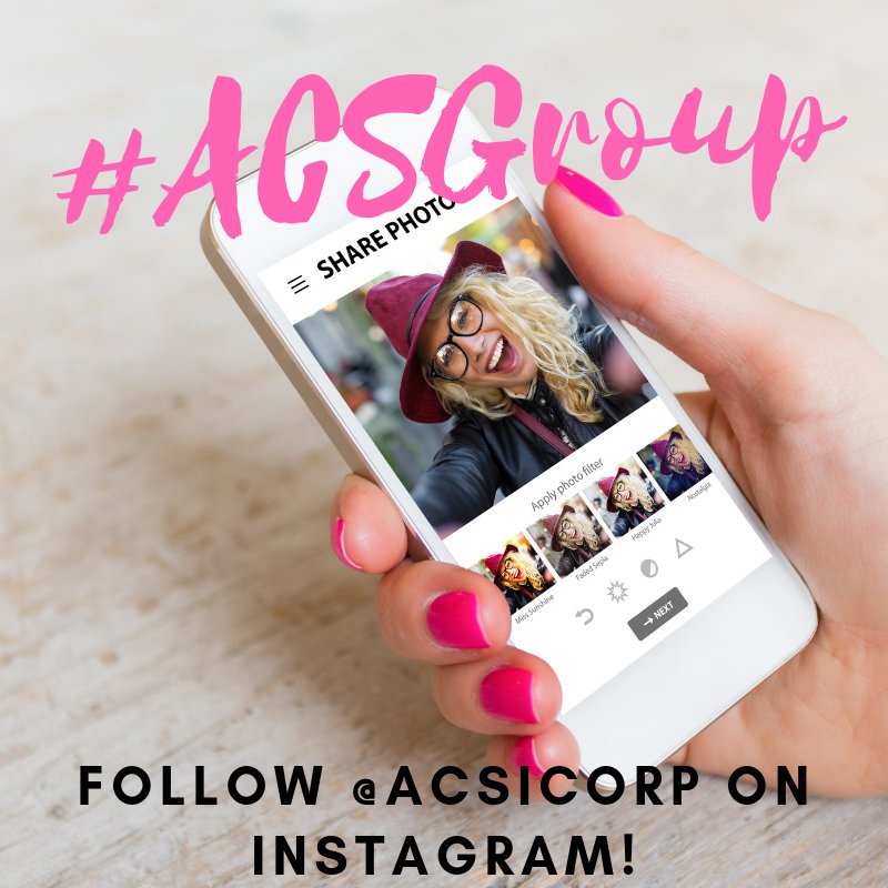 We're live on #Instagram! 

Follow us <a href="/acsicorp/">LEURIS CASTILLO</a> and use the hashtag #ACSGroup!