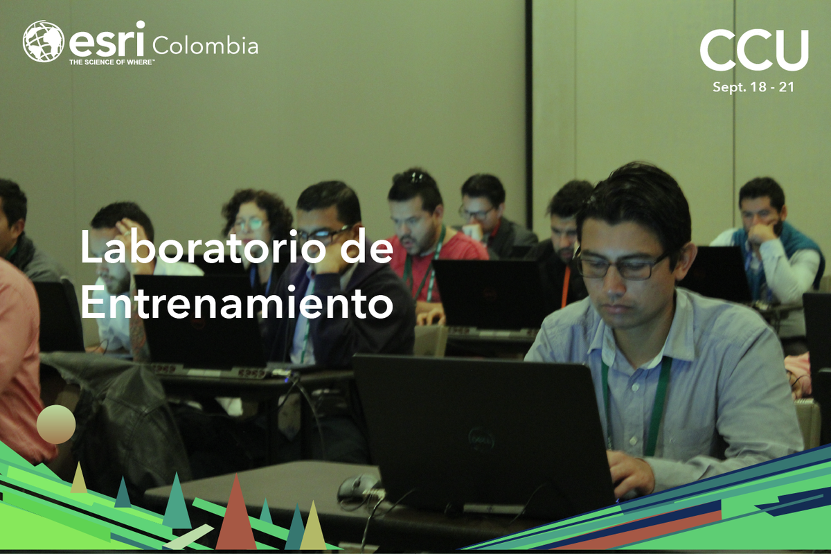 EsriColAprende's tweet photo. Estamos en la última jornada de laboratorio de entrenamiento en la  #CCU2018 aprendiendo conceptos básicos y ejercicios prácticos sobre ArcGIS para crear #MapasQueInspiranElFuturo https://t.co/aLYjBDyFlG