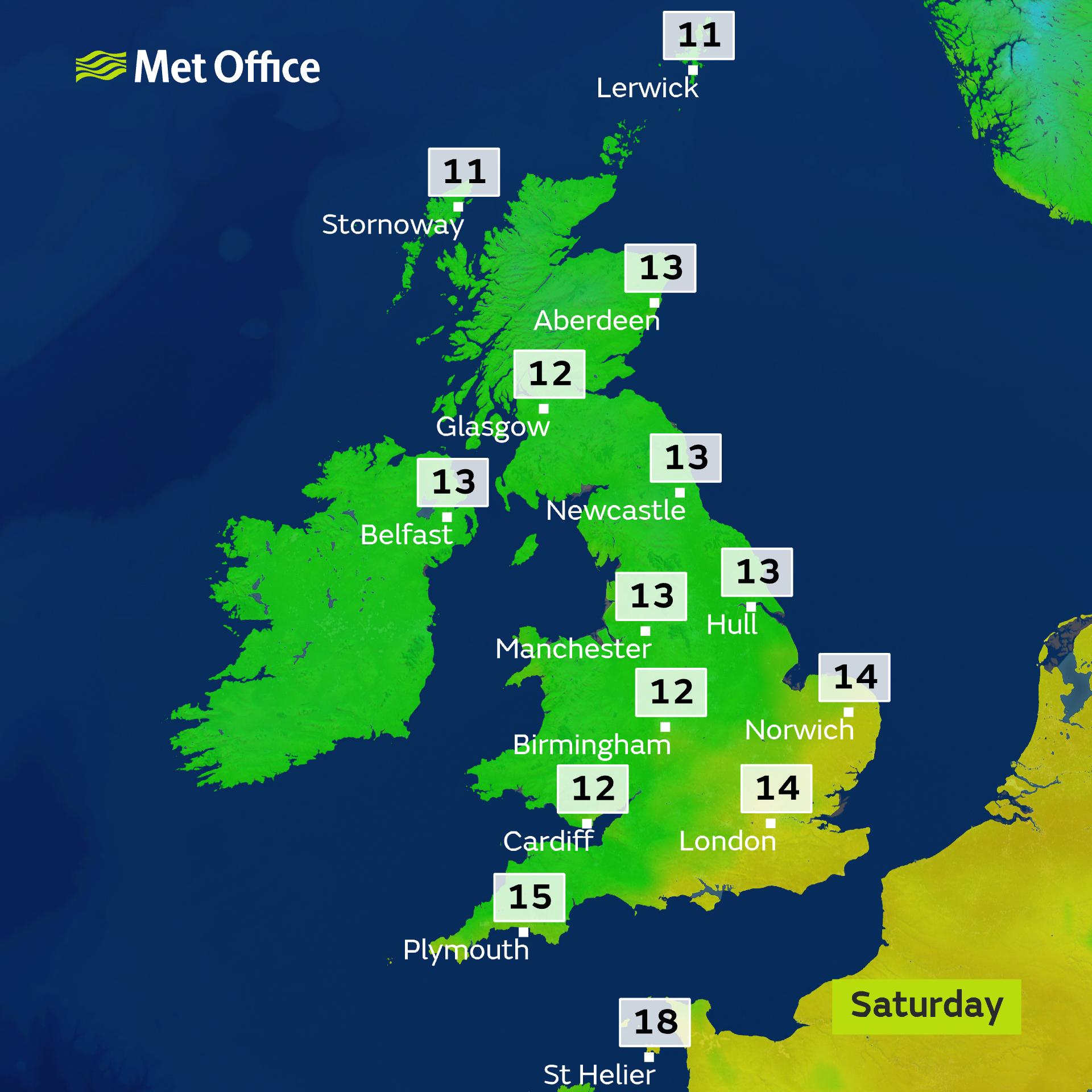 Met Office on Twitter "The unsettled weather is set to continue into
