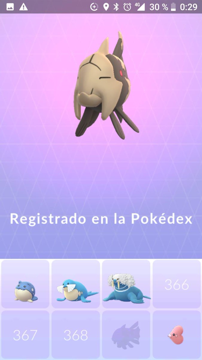 Reina_Mayla's tweet photo. Amigos que valen oro 🥰
Relicanth registrado!! 🐡
#PokemonGoGen3 #Relicanth #IntercambiosMolones https://t.co/DUbMGEOiuW