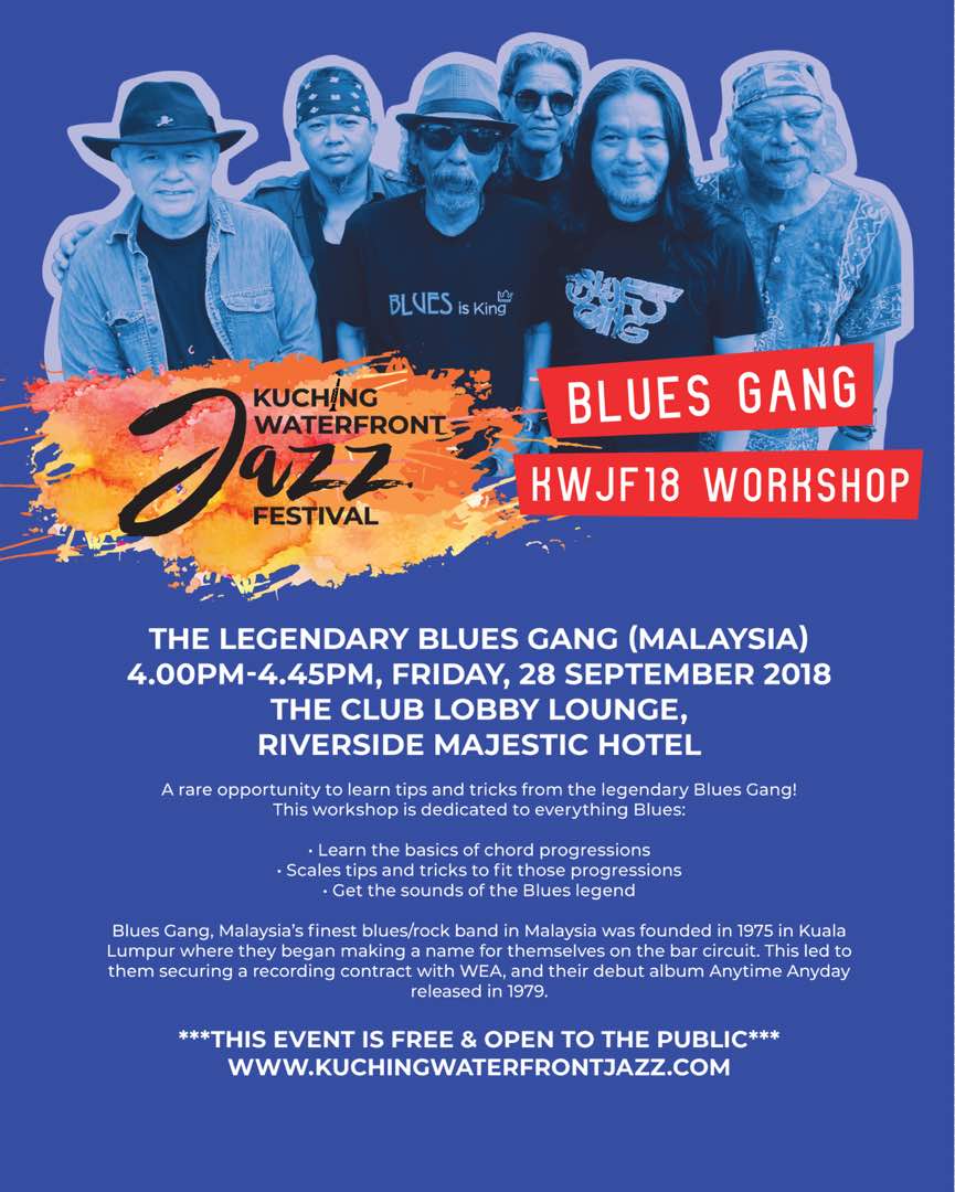 monamanap's tweet photo. FREE jazz workshops from the iconic Blues Gang, soulful Natalie Gillespie and awesome tribal fusion band Tuku Kamek at KWJF2018. Head on down for some free tips and tricks from these jazz greats! #KWJF2018 #KWJF #Jazz https://t.co/U1YXUW1Im8