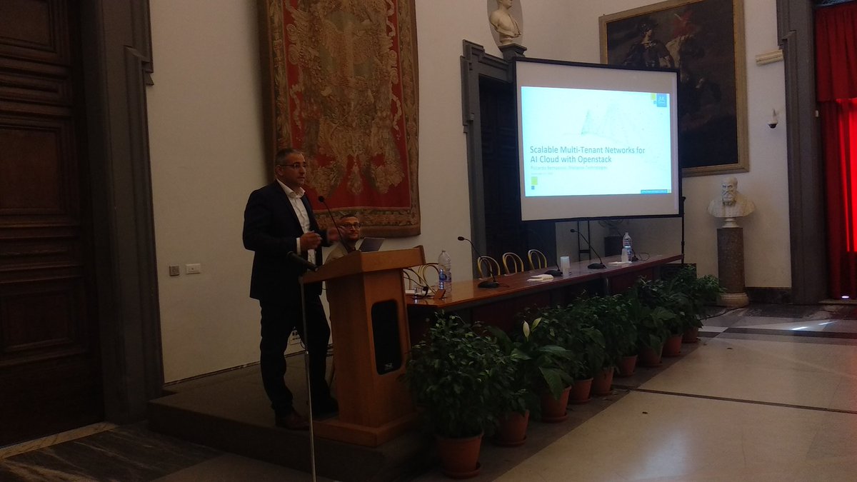 OpenStackDayITA's tweet image. AI, cloud and #OpenStack, Riccardo Bernasconi @mellanoxtech at the #OpenStackDayITA18 @ReteGARR @binario_etico @enterteam