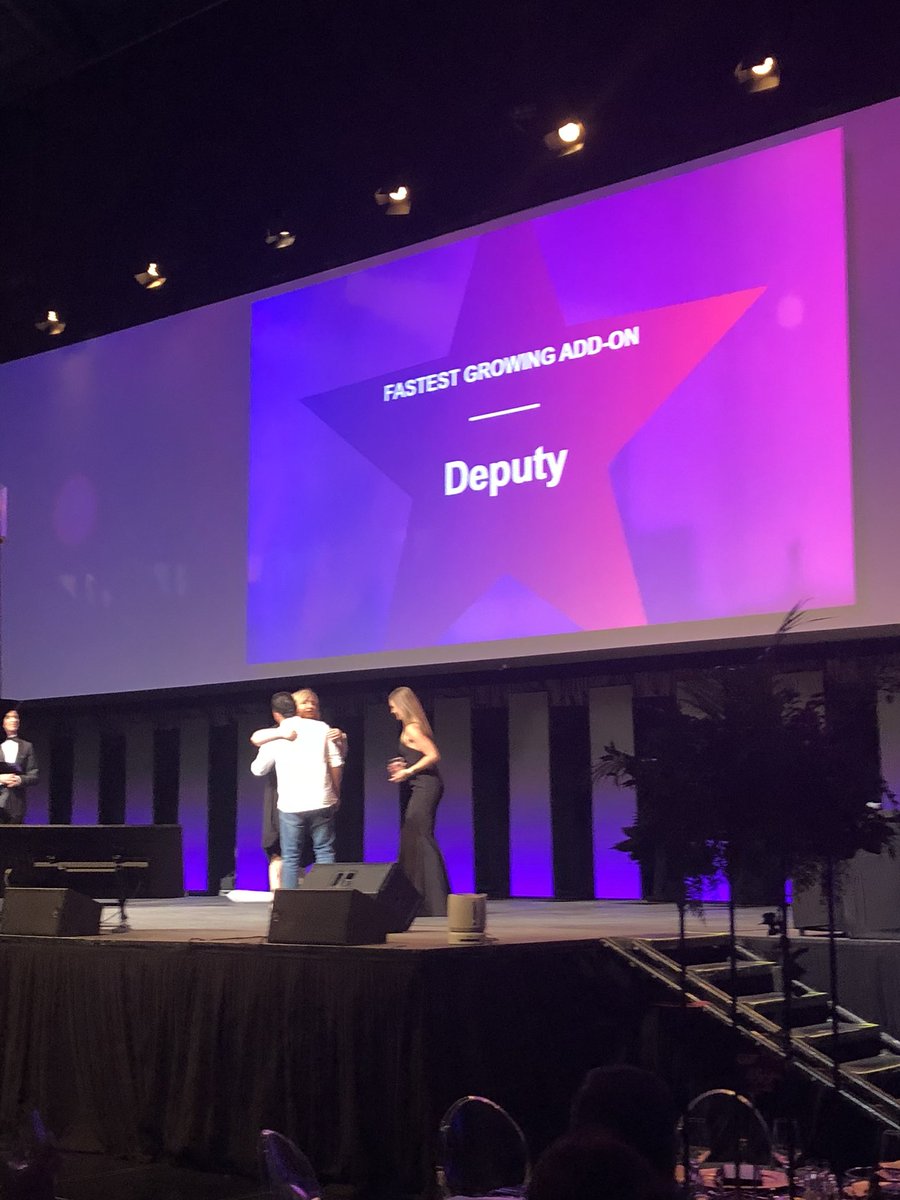 micaJaney's tweet photo. Well done @deputyapp for winning the Fastest growing add-on 2018! Well done Deputy! @NigelTiley #myobpc #myobaddon https://t.co/fUGvTKKhOR