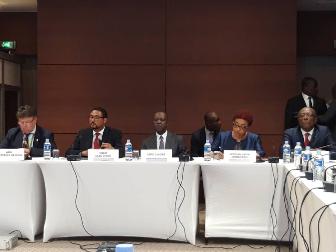 WanambwaL's tweet photo. Opening Session of the #AMCOMET Bureau meeting: investment in #weather and #climate services, #Adaptation #Meteorology #hydromet @WMO @JosefaSacko https://t.co/At0aKxq473