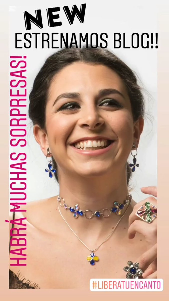 LiberaTuEncanto's tweet photo. ESTRENAMOS BLOG! Para estar al día de lo último, de lo que se lleva, de cómo combinar nuestras joyas... Ideas brillantes. 
https://t.co/ryDxtL8Neh
NEUER BLOG! Um auf dem neuesten Stand zu sein, was es braucht, wie wir unsere Juwelen Kombinieren können... 
https://t.co/Gt6Yn5bsaF https://t.co/RpFB6oZWuH