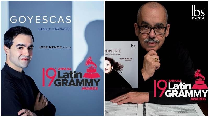 PlateaMagazine's tweet photo. Noticias: Dos discos del sello español IBS Classical, nominados a los Latin Grammy.
https://t.co/IiGfNuG103 https://t.co/M6Y1UQwgNQ