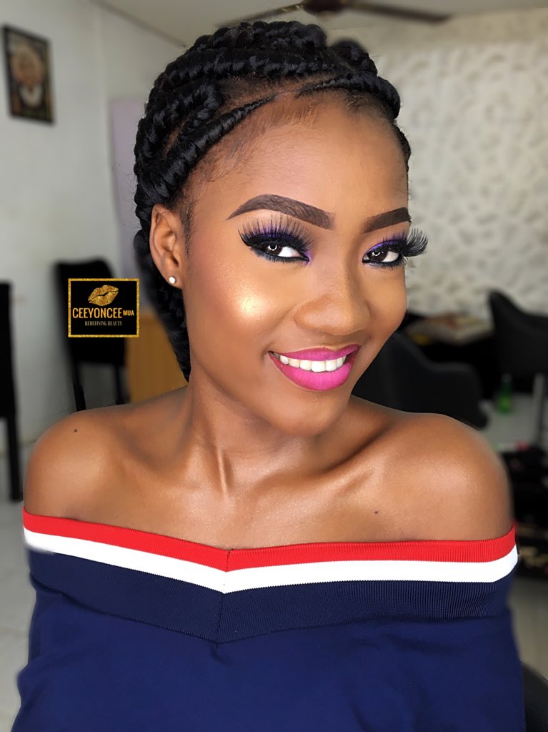 chyy_official's tweet photo. @8figurez Makeup artist here ☝️, based in Lagos, affordable service and available to travel. Business page on ig: @ceeyonceemua #8FigurezTradeFair https://t.co/1sVGHadRpU