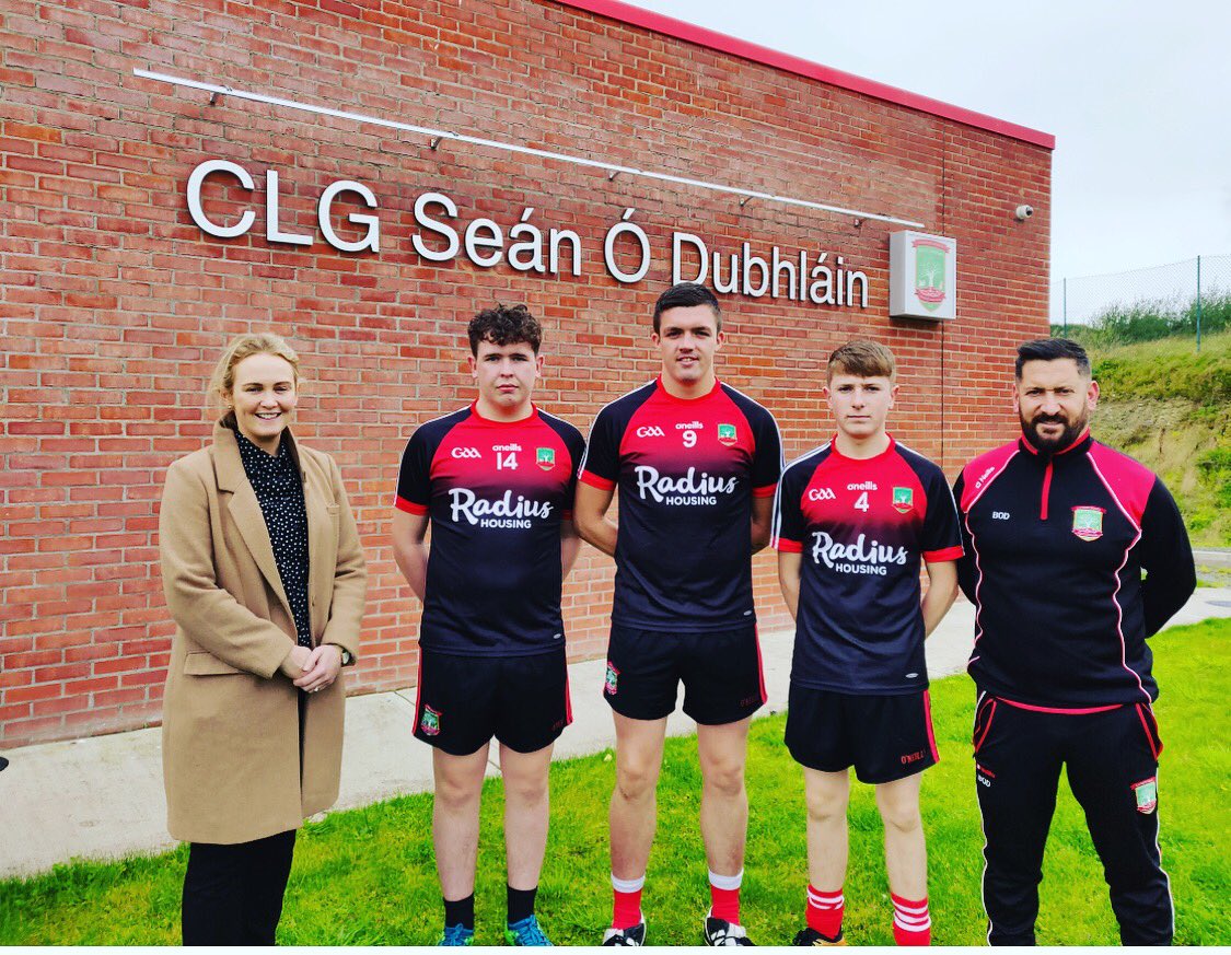 The club would like to thank <a href="/RadiusHousing/">Radius Housing</a> for the sponsor ship of our senior/minor away playing kit presented by regeneration manager Bronagh OKane
